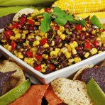 Organic Corn and Bean Salsa