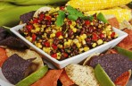 Organic Corn and Bean Salsa